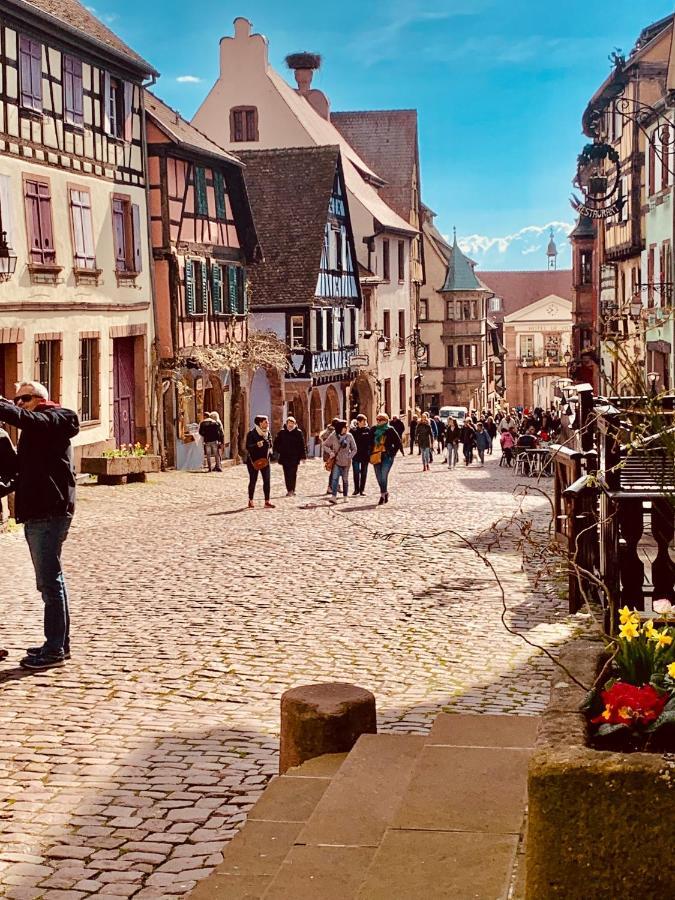 La Ruelle Alsacienne, Charme Alsacien Et Confort Moderne Рикевир Экстерьер фото